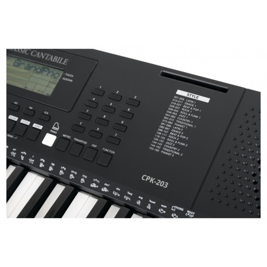 Classic Cantabile CPK-203 klávesy s dynamikou