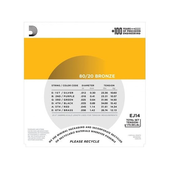 D'Addario EJ14