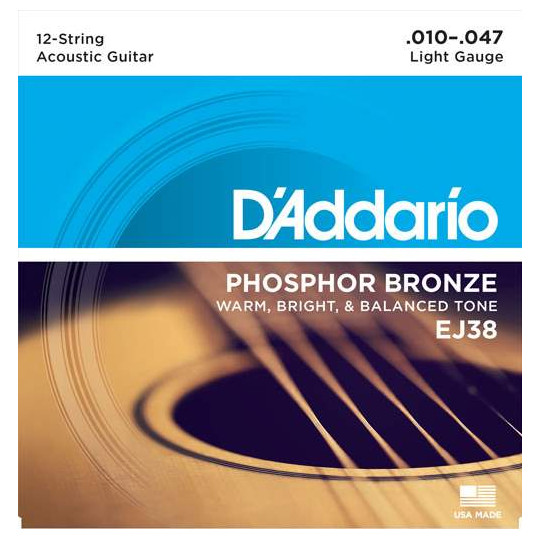 D'Addario EJ38 - struny pro akustickou kytaru