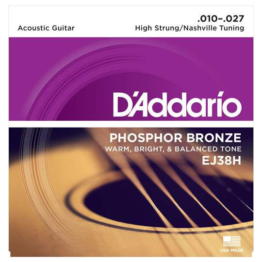 D'Addario EJ38H - struny pro akustickou kytaru