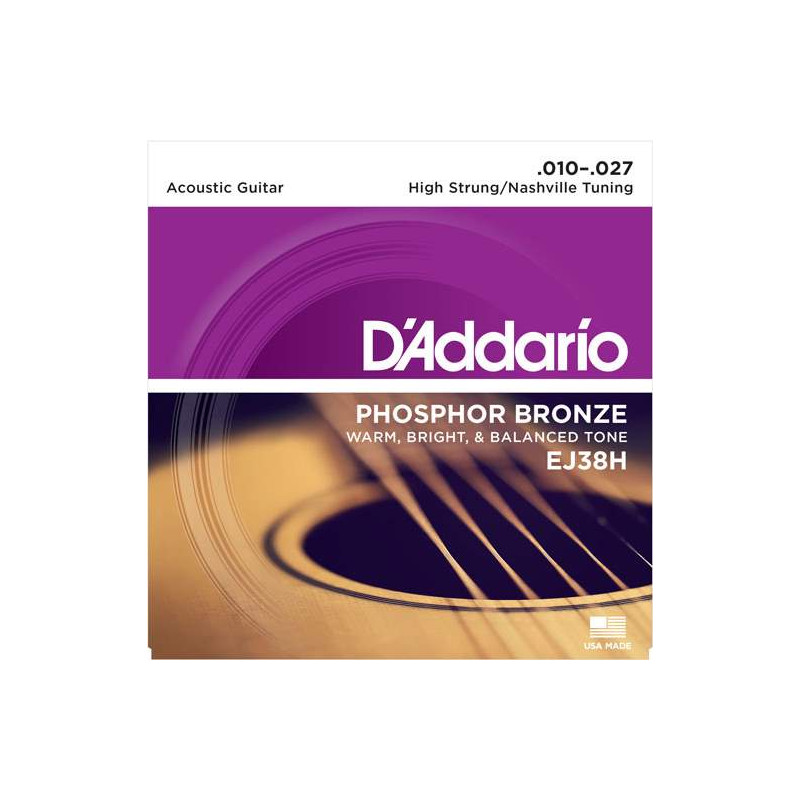 D'Addario EJ38H - struny pro akustickou kytaru D'Addario EJ38H - struny pro akustickou kytaru