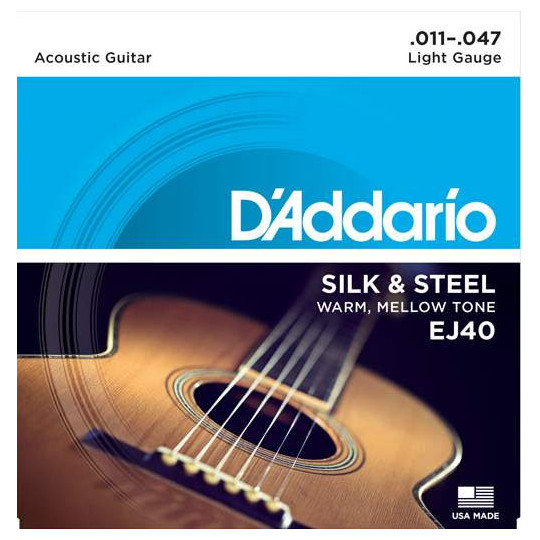 D'Addario EJ40 - struny pro folkovou kytaru