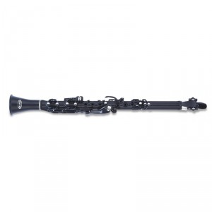 NUVO Clarinéo Standard Kit Black/Steel - dětský klarinet