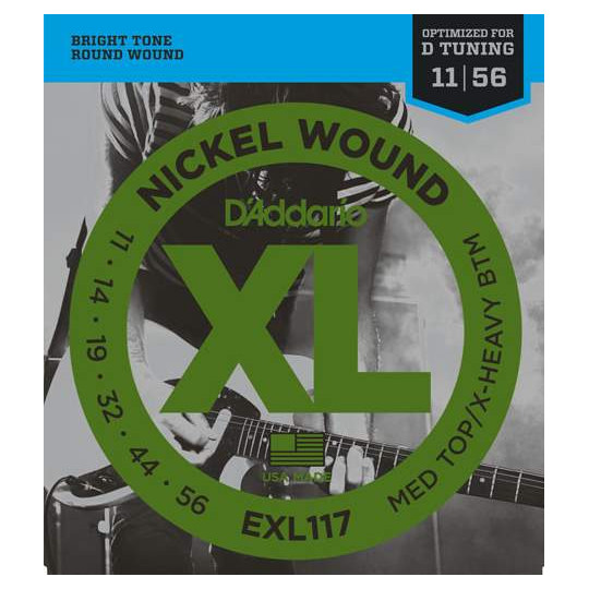 D'Addario EXL117 - struny pro elektrickou kytaru