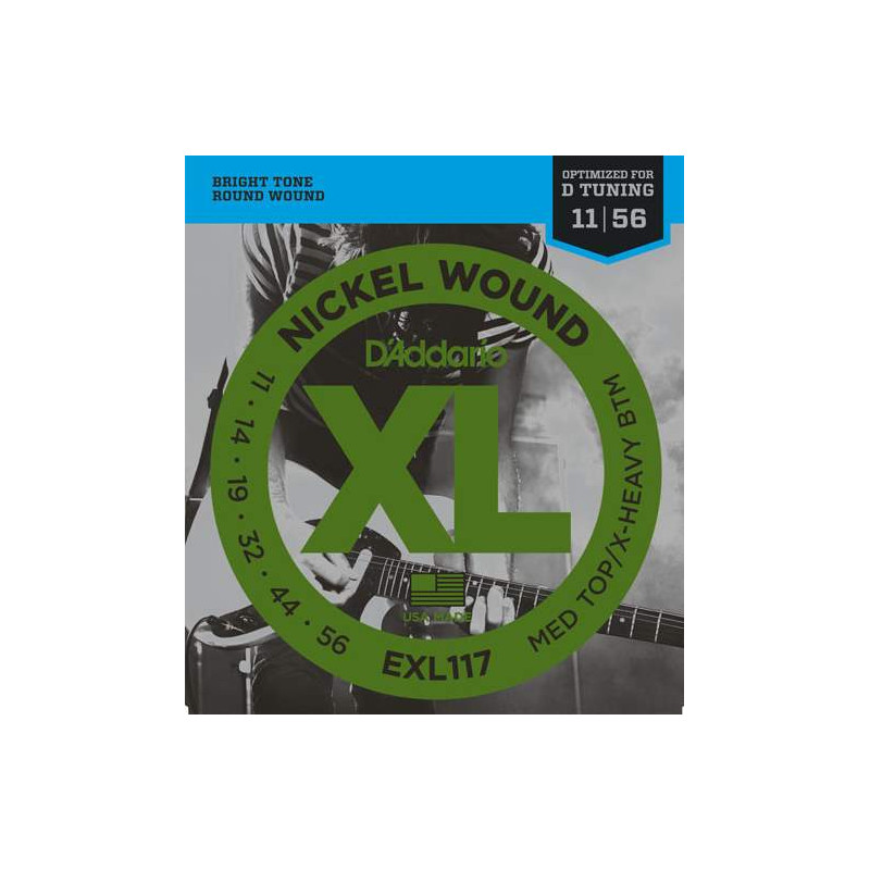 D'Addario EXL117 - struny pro elektrickou kytaru D'Addario EXL117 - struny pro elektrickou kytaru