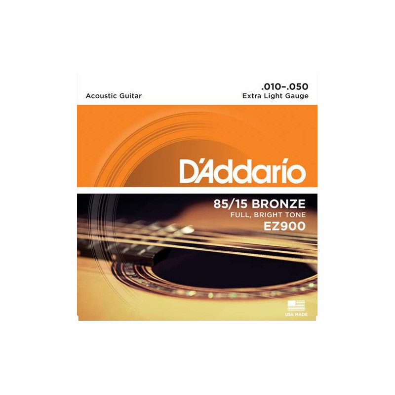 D'Addario EZ900 - struny pro akustickou kytaru D'Addario EZ900 - struny pro akustickou kytaru