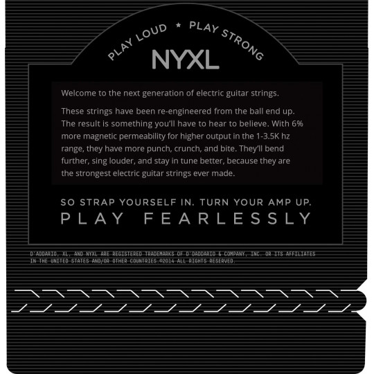 D'Addario NYXL0838 - struny pro elektrickou kytaru