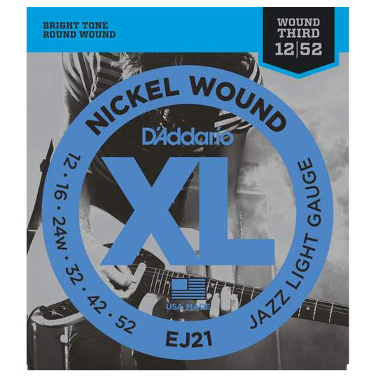 D'Addario EJ21 - struny pro elektrickou kytaru