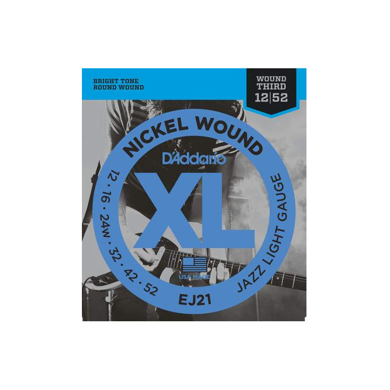 D'Addario EJ21 - struny pro elektrickou kytaru D'Addario EJ21 - struny pro elektrickou kytaru