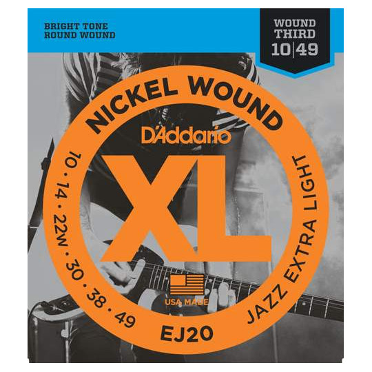 D'Addario EJ20 - struny pro elektrickou kytaru