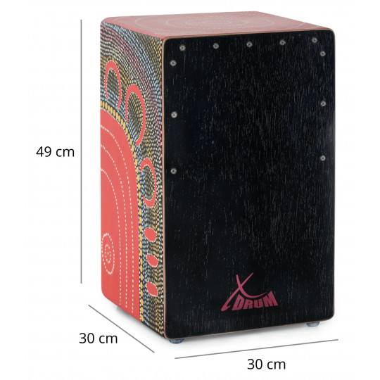 XDrum Design Series Cajon "Flower"