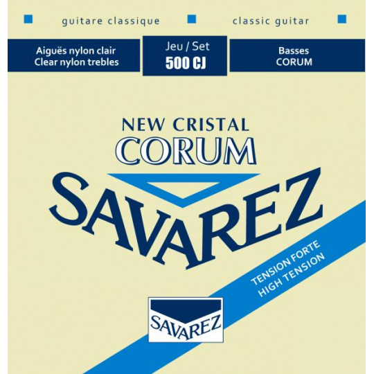 Savarez struny pro klasickou kytaru Corum New Cristal Sada