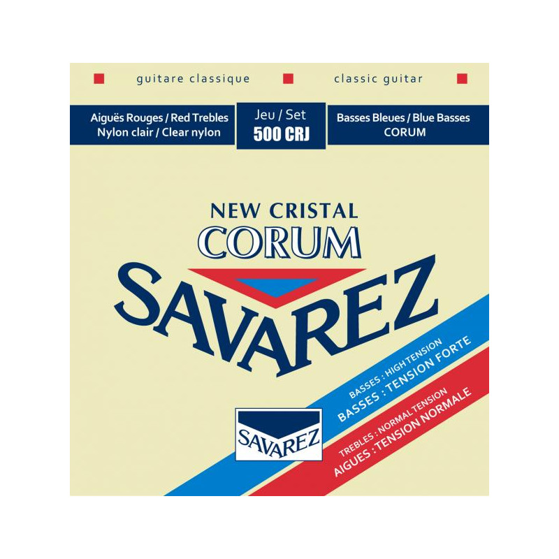 Savarez struny pro klasickou kytaru Corum New Cristal Sada Savarez struny pro klasickou kytaru Corum New Cristal Sada