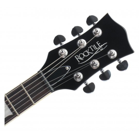 Rocktile Pro HB100-SB semiakustická kytara Vintage Sunburst