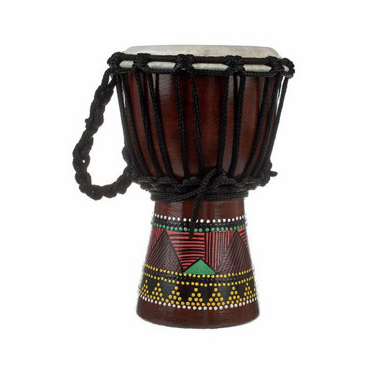 Etno Bali Djembe malované 25 cm