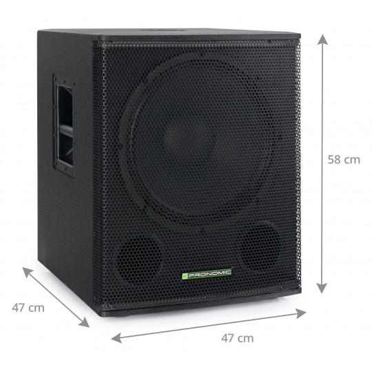 Pronomic aktivní PA systém Economy set 2.1 750W