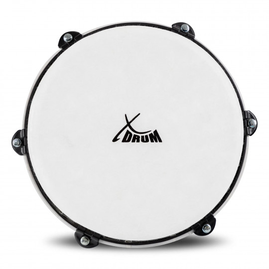 Proline Djembe laditelné 10“ – barva černo-stříbrná