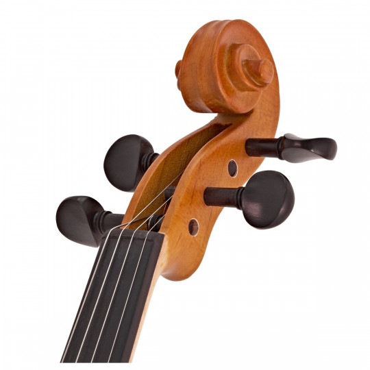 Hidersine Violin Outfit  Electric Flamed Maple Veneer