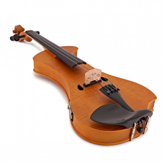 Hidersine Violin Outfit  Electric Flamed Maple Veneer