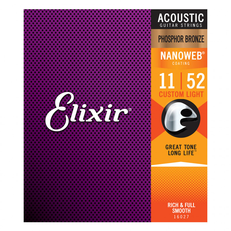 ELIXIR PB Anti-Rust 11-52 struny ak. kytaru ELIXIR PB Anti-Rust 11-52 struny ak. kytaru