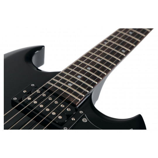 Shaman Element Series DCX-100B Electric Guitar Black