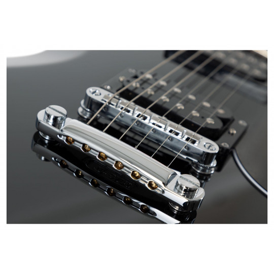 Shaman Element Series DCX-100B Electric Guitar Black