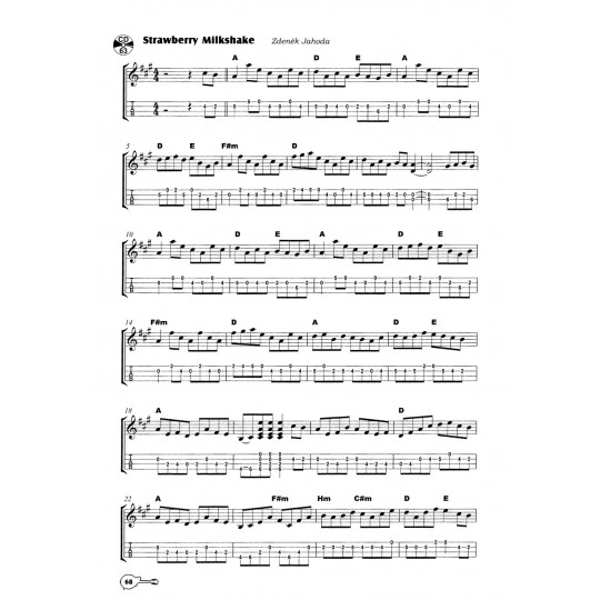 Bluegrassová mandolína - škola hry + CD