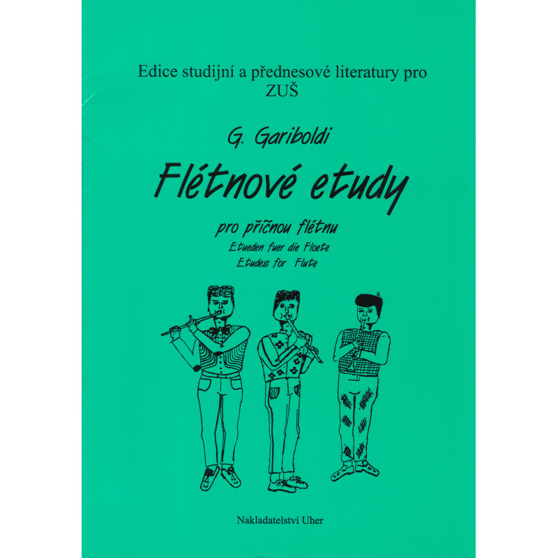 Flétnové etudy - G. Gariboldi Flétnové etudy - G. Gariboldi