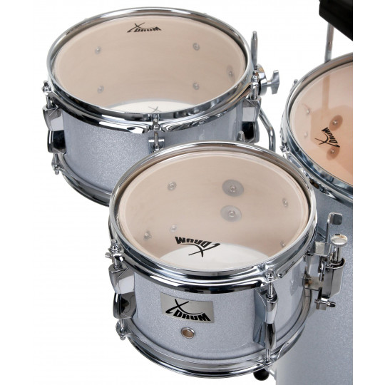 XDrum Club Perkusní set – stříbrný