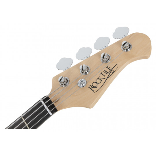 Rocktile Pro JB-30BK Black 70's Deluxe - elektrická baskytara