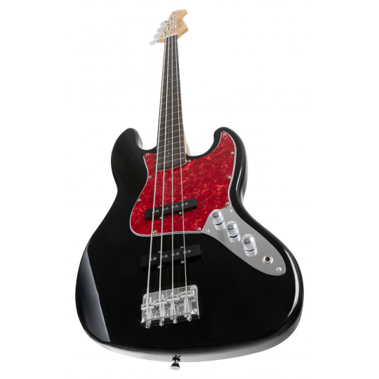 Rocktile Pro JB-30BK Black 70's Deluxe - elektrická baskytara
