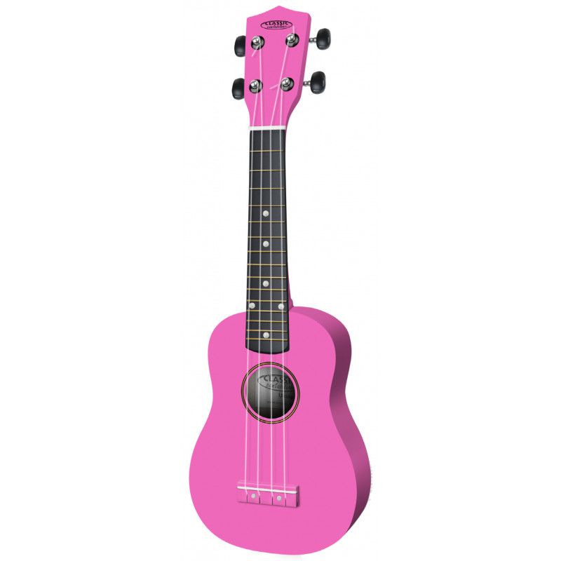Classic Cantabile US-100 PK sopranové ukulele růžové Classic Cantabile US-100 PK sopranové ukulele růžové
