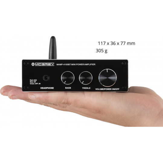 McGrey MAMP-4100BT Mini Hifi zesilovač
