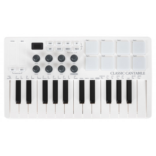 Classic Cantabile M25-AIR bezdrátový MIDI kontroler