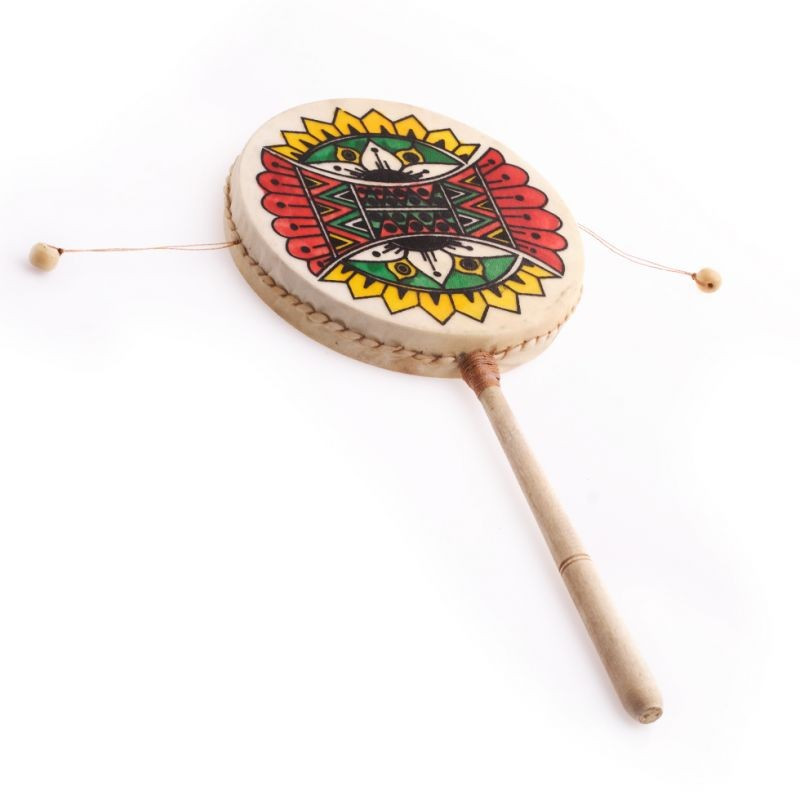 Etno - Budhistický meditační bubínek střední Etno - Budhistický meditační bubínek střední