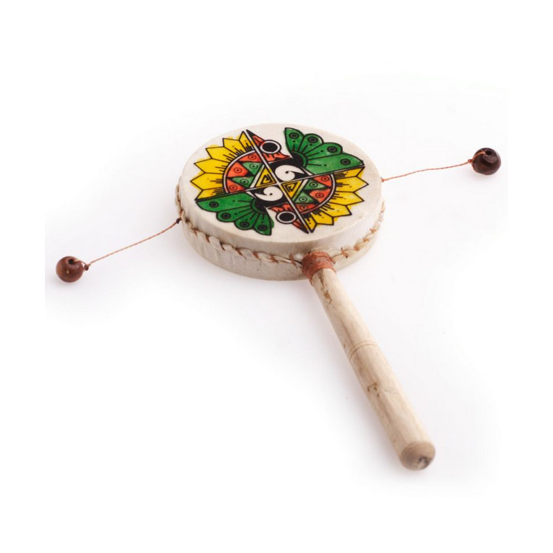Etno - Budhistický meditační bubínek střední Etno - Budhistický meditační bubínek střední