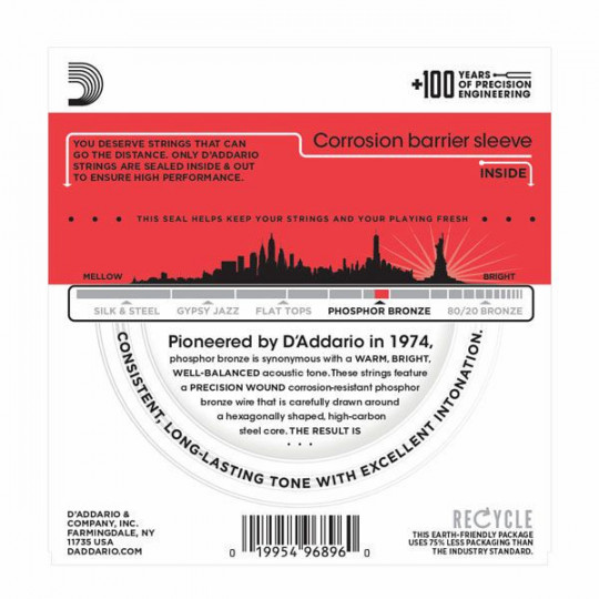 D'Addario EJ24 - struny pro akustickou kytaru