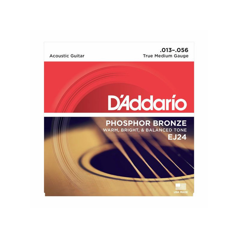 D'Addario EJ24 - struny pro akustickou kytaru D'Addario EJ24 - struny pro akustickou kytaru