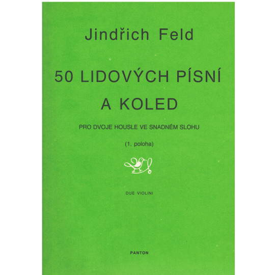 50 lidových písní a koled - Jindřich Feld