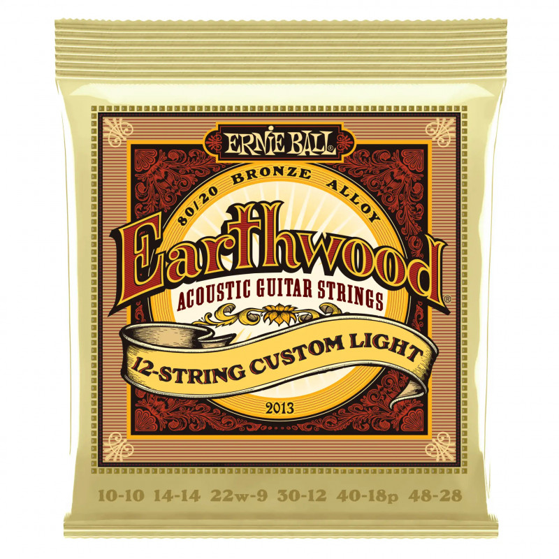 Ernie Ball EB2013 struny na 12str. kytaru .010