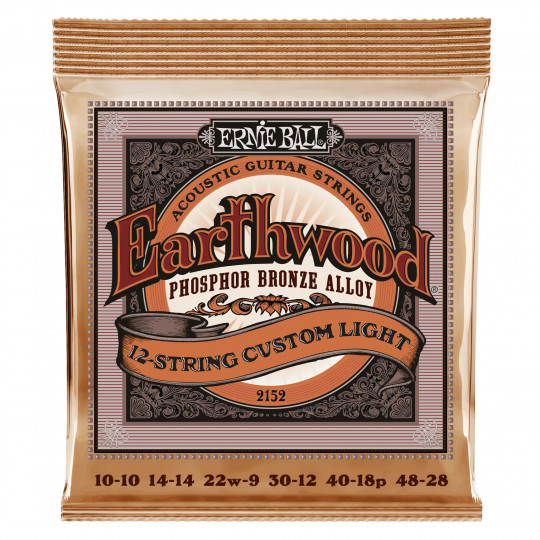 Ernie Ball EB2152 struny na 12str. kytaru .010