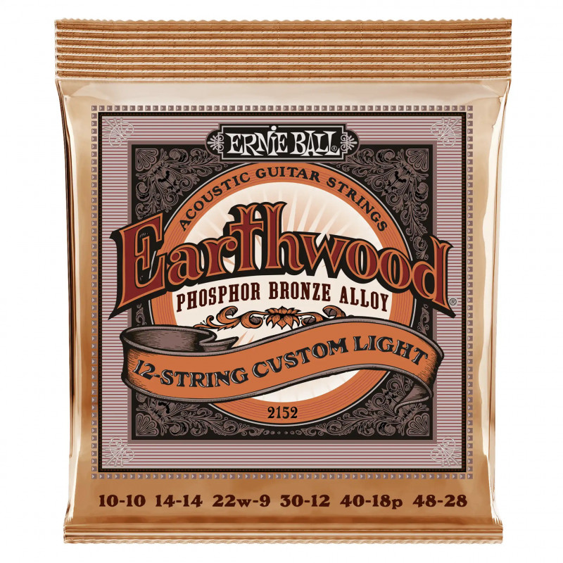 Ernie Ball EB2152 struny na 12str. kytaru .010 Ernie Ball EB2152 struny na 12str. kytaru .010