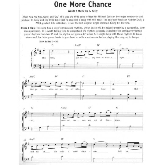 Really easy piano - Michael Jackson