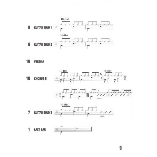 Drum Along - 10 hard rock classic song