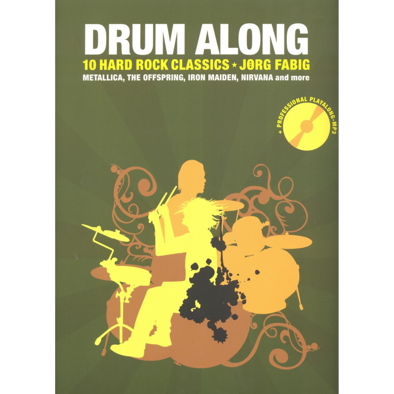 Drum Along - 10 hard rock classic song Drum Along - 10 hard rock classic song