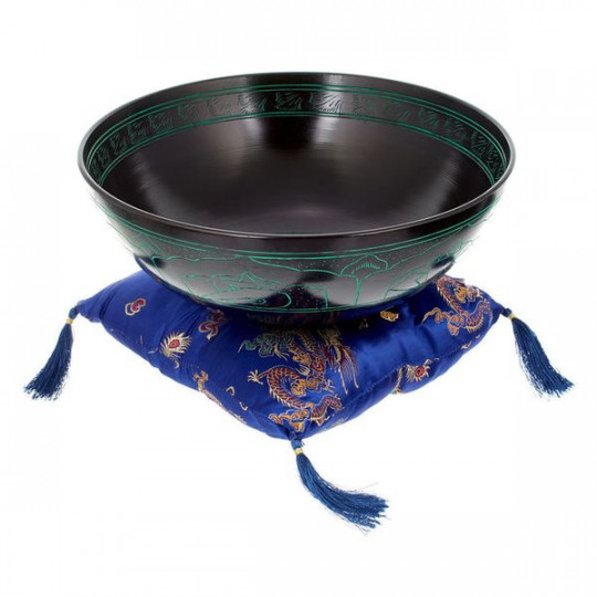 Etno tibetská mísa hliníková 32 cm