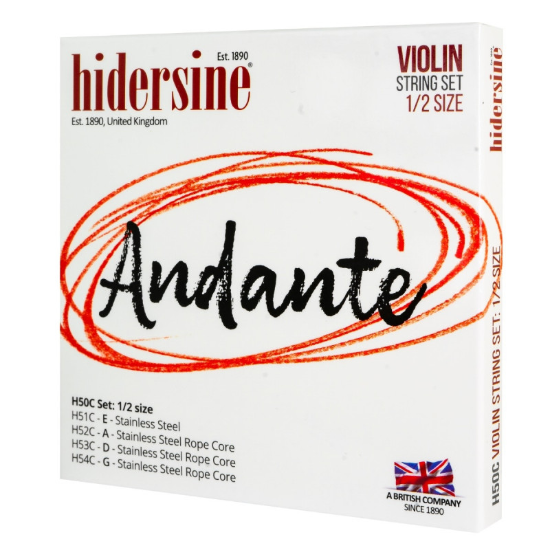 Hidersine Andante Violin Set 1/2