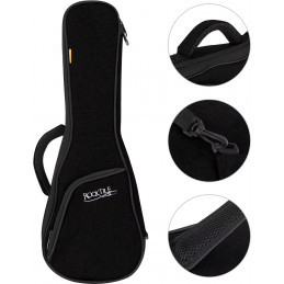 Proline obal na sopránové ukulele Black/Orange