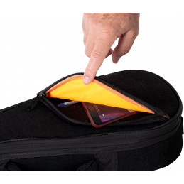 Proline obal na sopránové ukulele Black/Orange