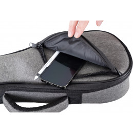 Proline obal na sopránové ukulele Grey/Black